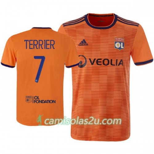 Camisolas de Futebol Olympique Lyonnais Martin Terrier 7 Equipamento 3ª 2018/19 Manga Curta Camisolas de Futebol Olympique Lyonnais Martin Terrier 7 Equipamento 3ª 2018/19 Manga Curta
